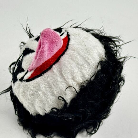 KISS Dog Toy RARE Demon Gene Simmons BALL w Tongue FABDOG in EX Pre-owned Cond - Picture 5 of 7
